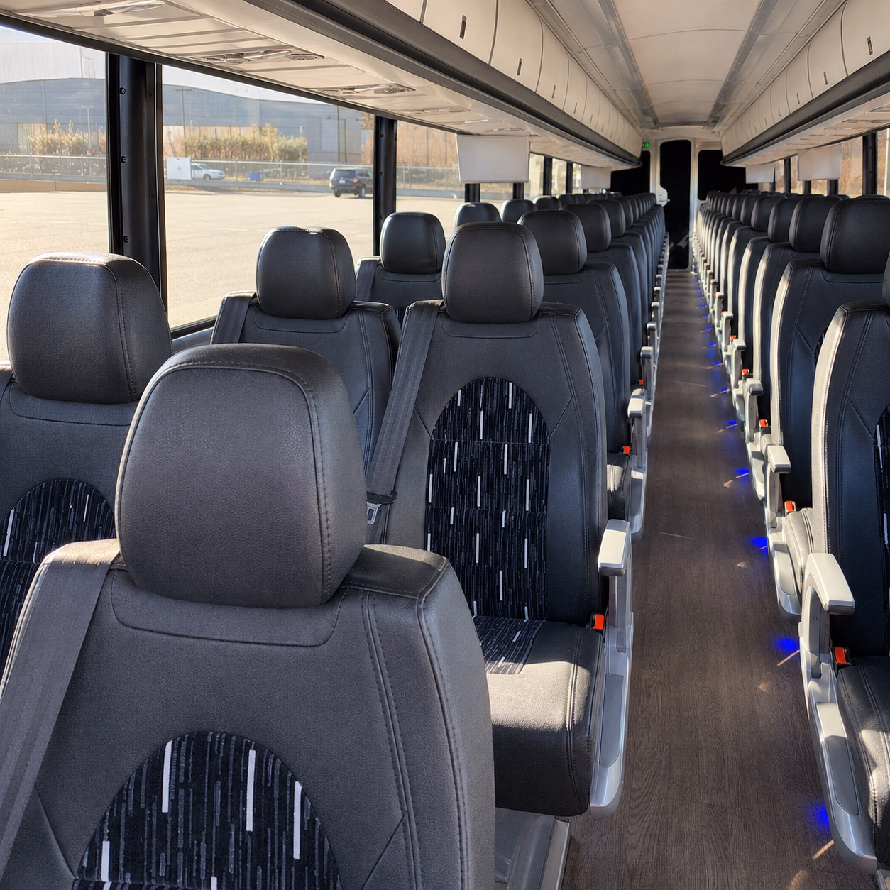 rancho cordova charter bus services inside